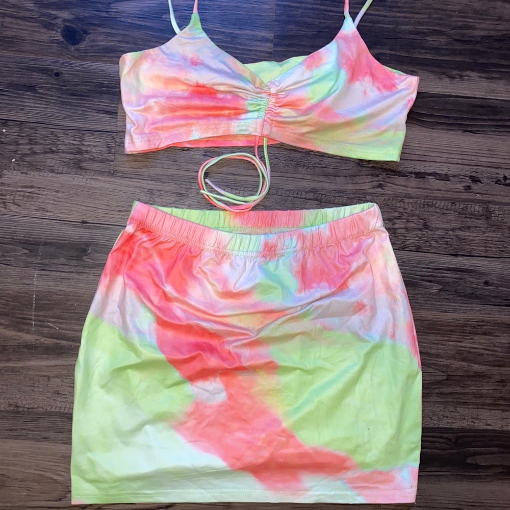 2 piece skirt set